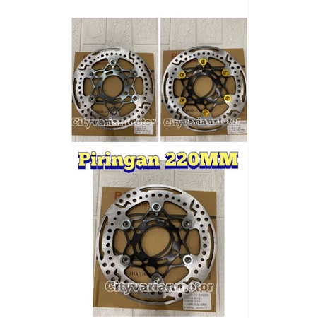 Piringan Rotor Disc Brake Piringan Cakram Depan Modl KTC PSM 220mm Scoopy New Beat new Scoopy Vario 125 Mio Fino Jupiter Z Vega Zr Mx old Mio Sporty Mio Soul Genio Xeon Gt