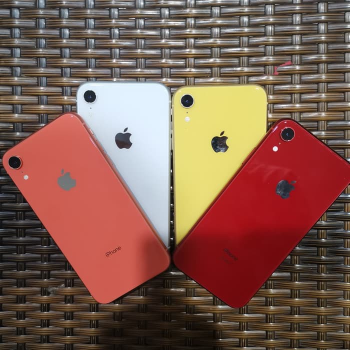 Jual iPhone XR 64 128 256 GB - Apple XR MULUS 64GB 128GB 256GB FULLSET