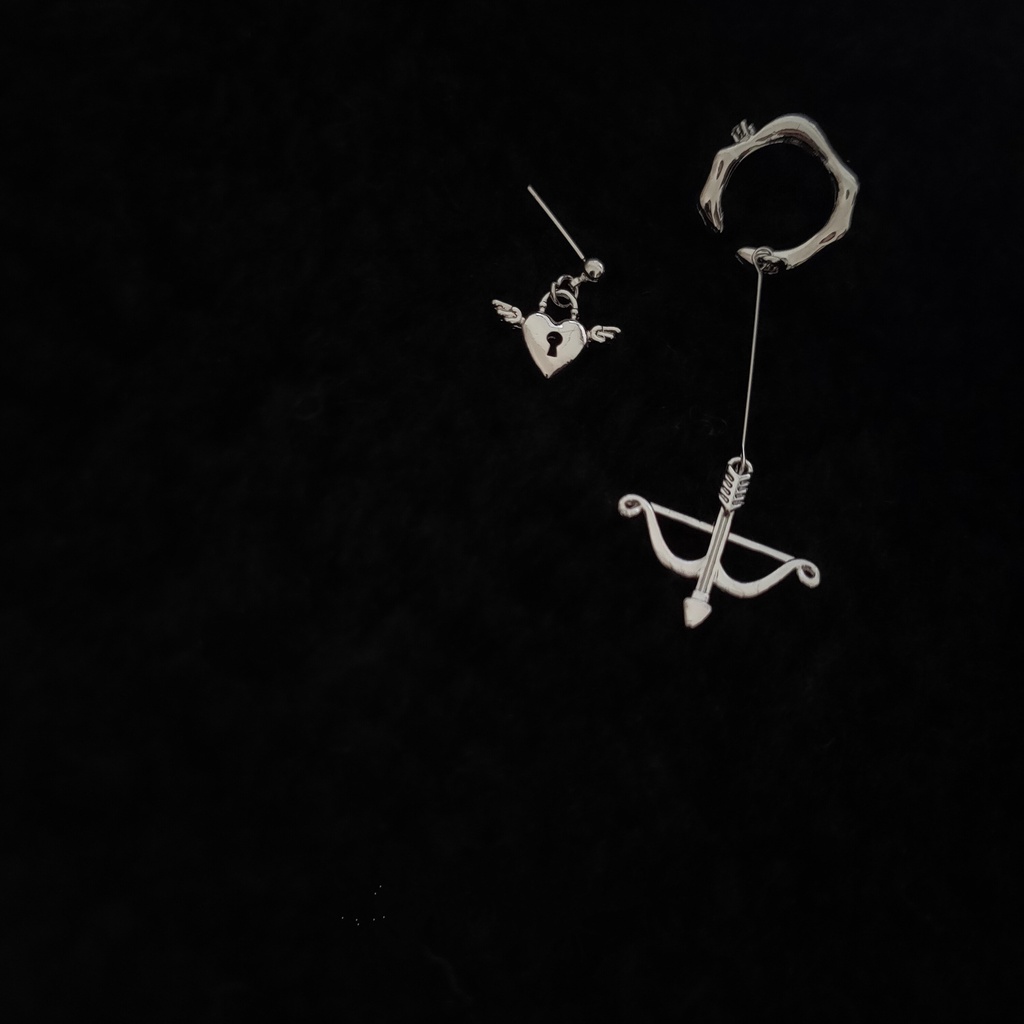 Earrings Ear Bone Clip Accessories Dark Retro Trendy