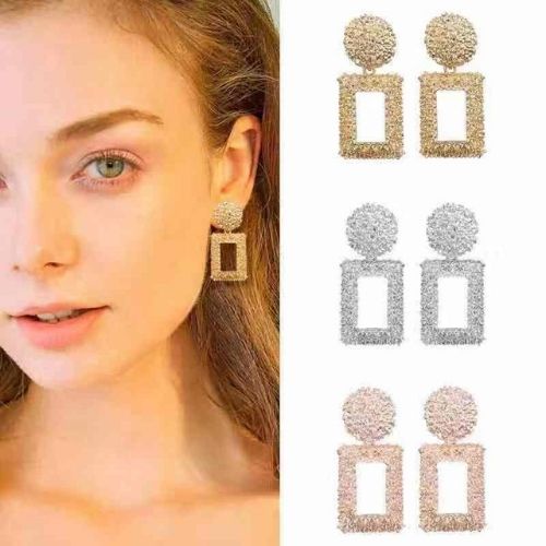 ✿AYN✿  Anting Panjang FA52 Trapesium Anting Wanita