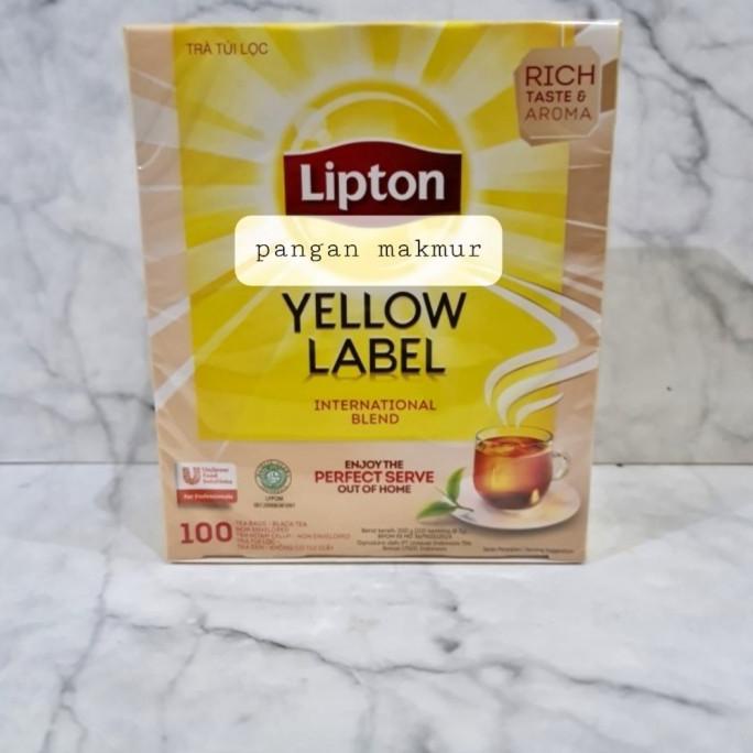 

[COD] lipton yellow label tea non enveloped black tea 100 pcs [COD]