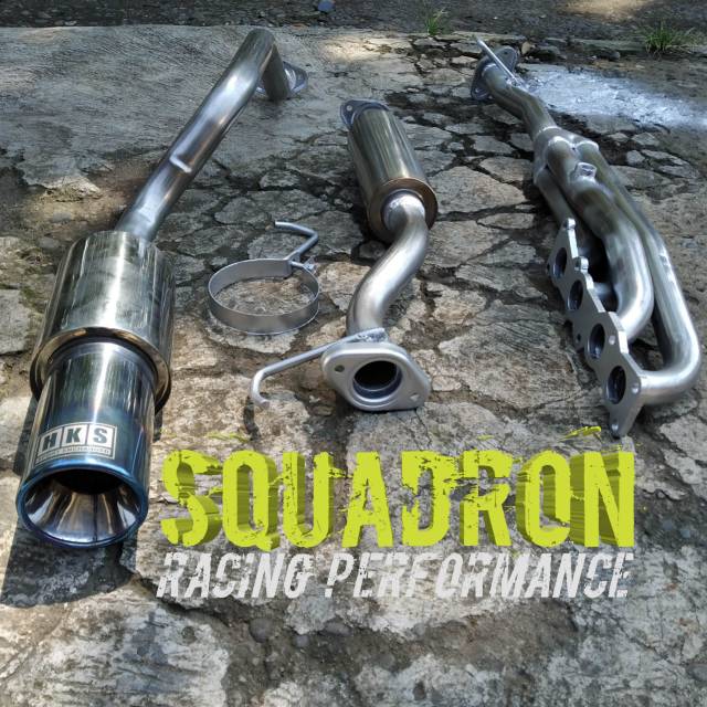 Knalpot mobil fullset daihatsu grand max station blindvan pnp tinggal pasang