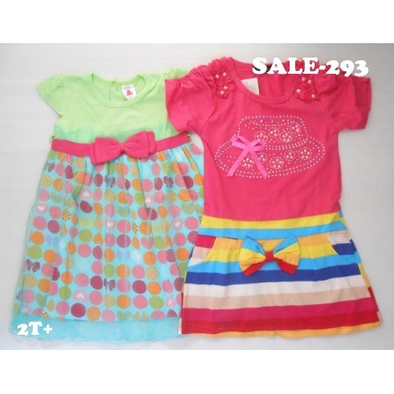 SALE 2pcs Dress Anak (sale-293)