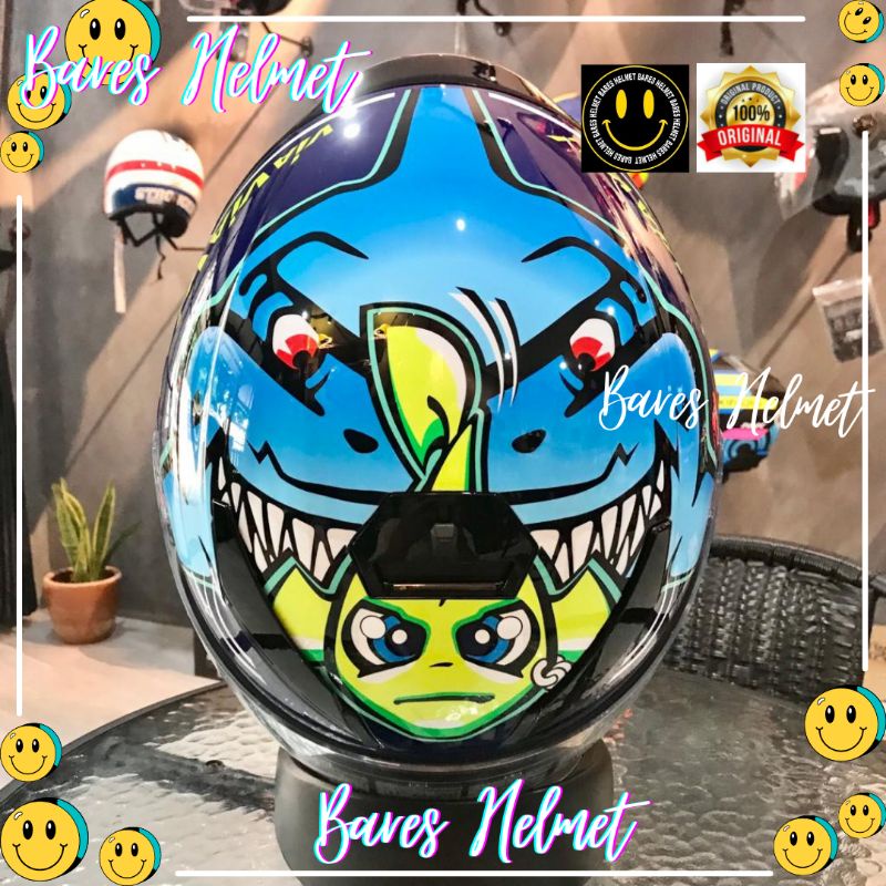 AGV K3 SV Misano 2015 Via Via Helm Full Face Double Visor