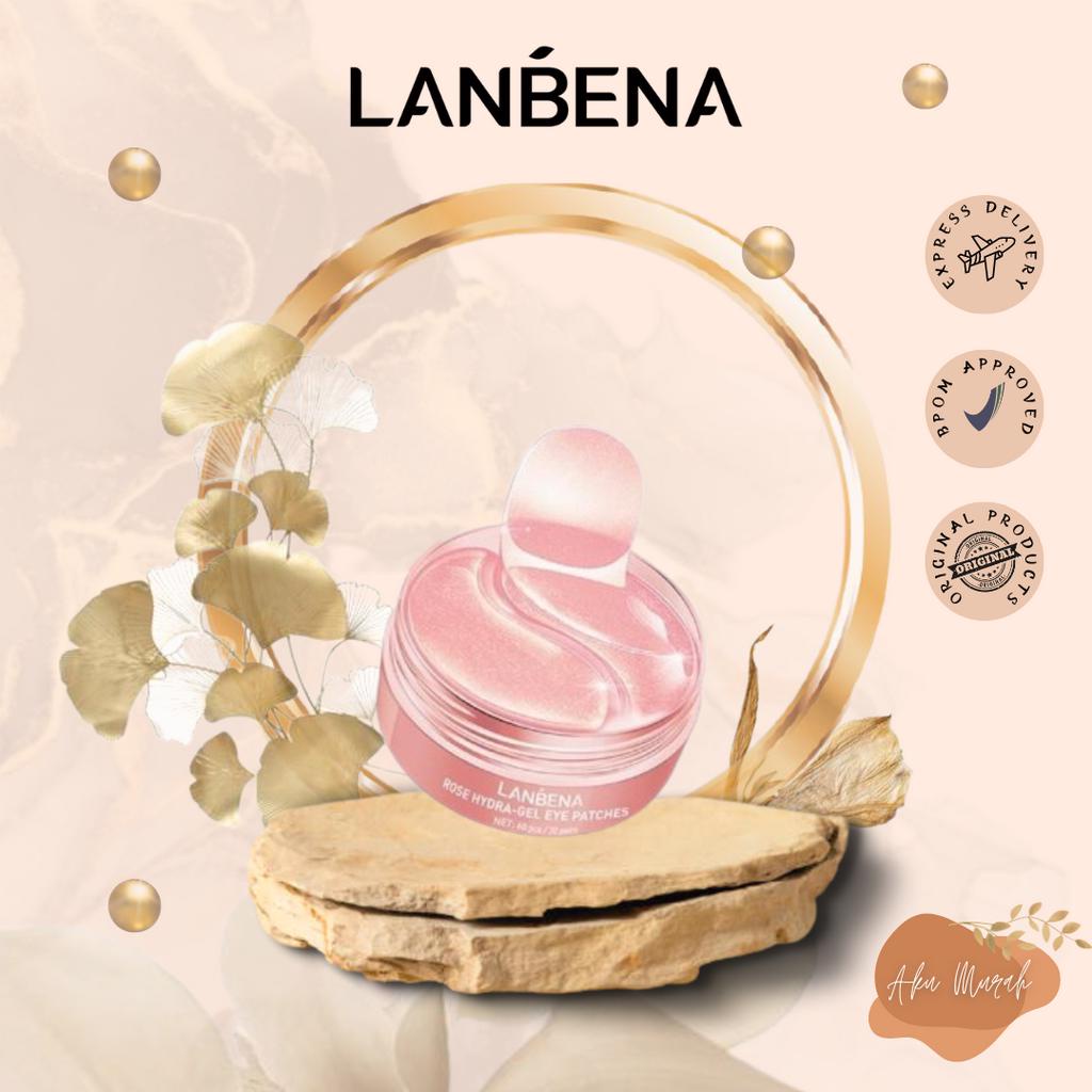 ✨ AKU MURAH ✨ LANBENA Rose Hydra-gel Eye Mask/Patches / Menyegarkan isI 60 PCS