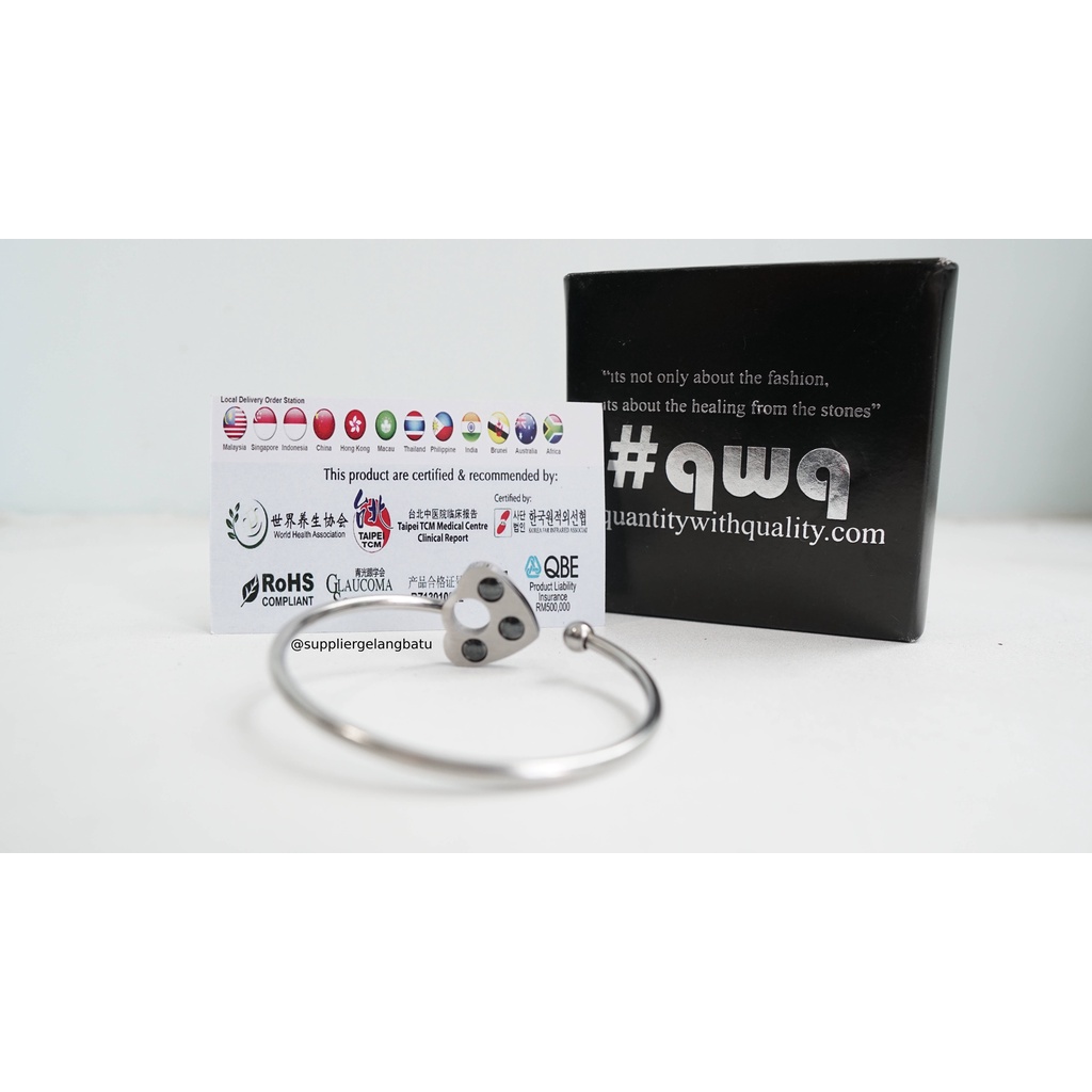 LOVE MATA Gelang Kesehatan Energi Ion Negatif LM life secret bracelet