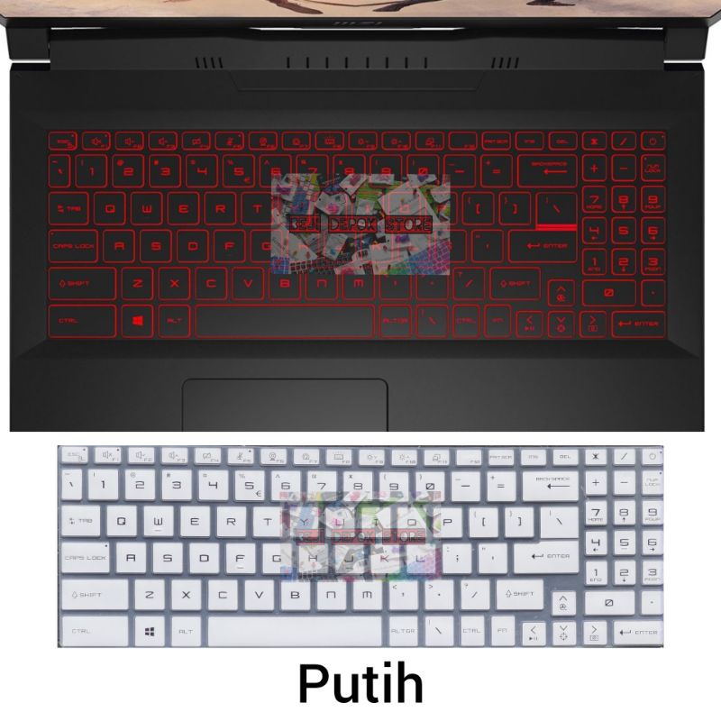 keyboard Protector MSI Katana Pulse GL76 GL66 GF76 GF66