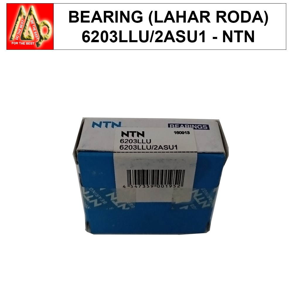 6203LLU / Bearing (Lahar Roda) (Bantalan) / NTN