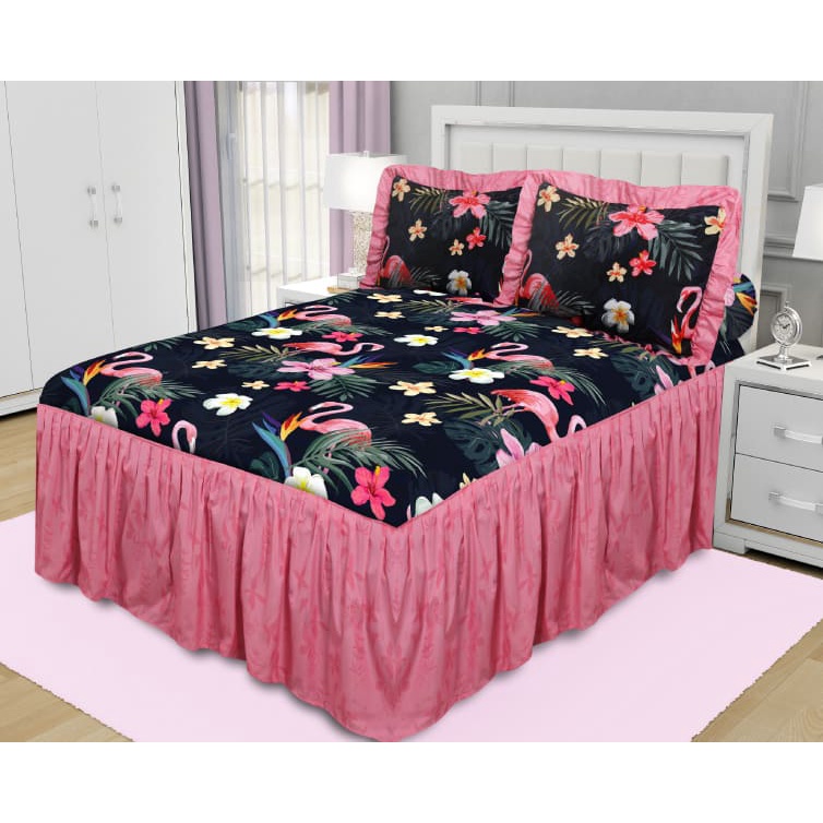 Sprei Rumbai California From My love Bantal 2 dan Bantal 4 Ukuran 180 x 200