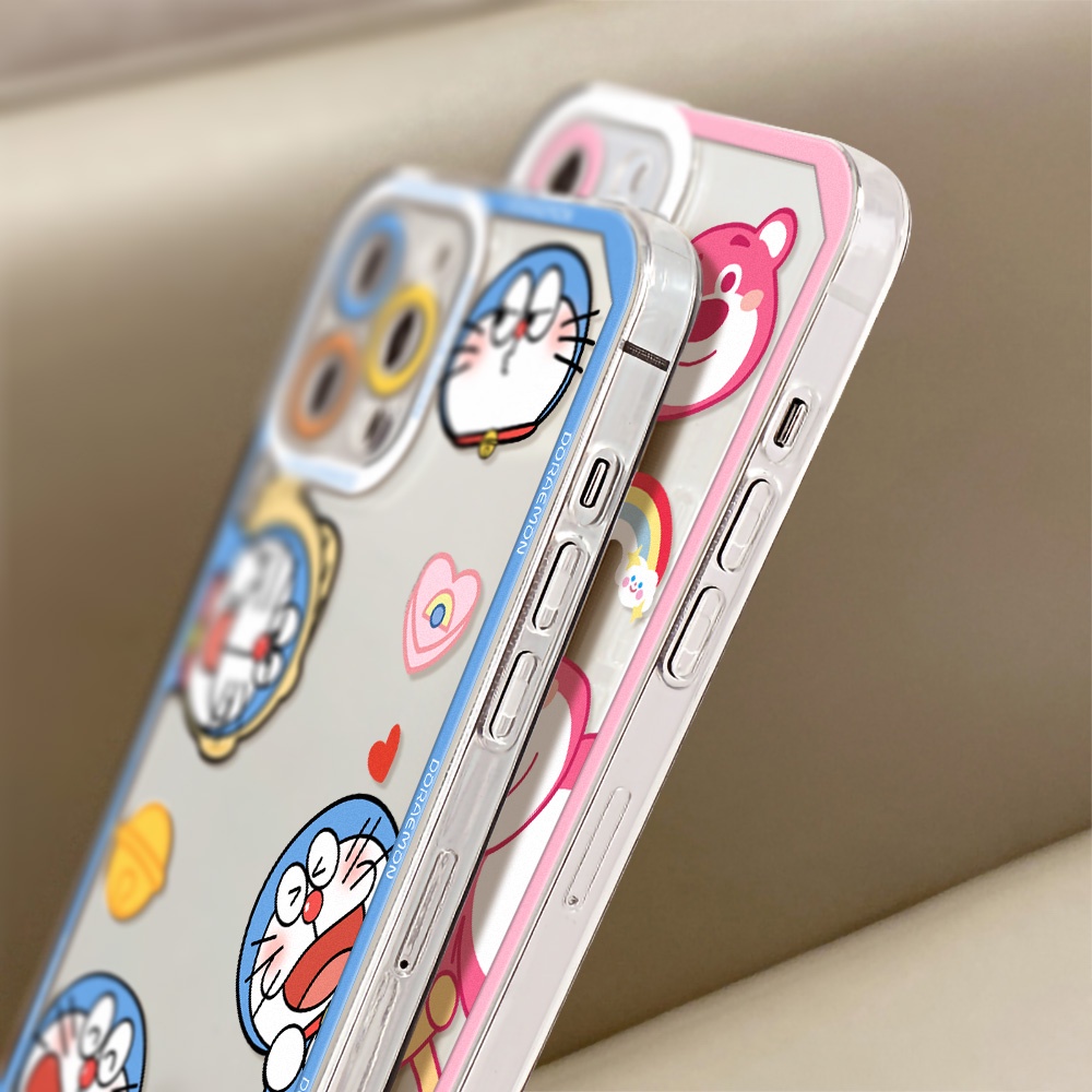 Soft Case TPU Motif Kartun Angel Eyes Untuk iPhone 11 12 13 Pro Max XR X XS Max 7 8 Plus 12 13 Mini SE 2020 SE 2022