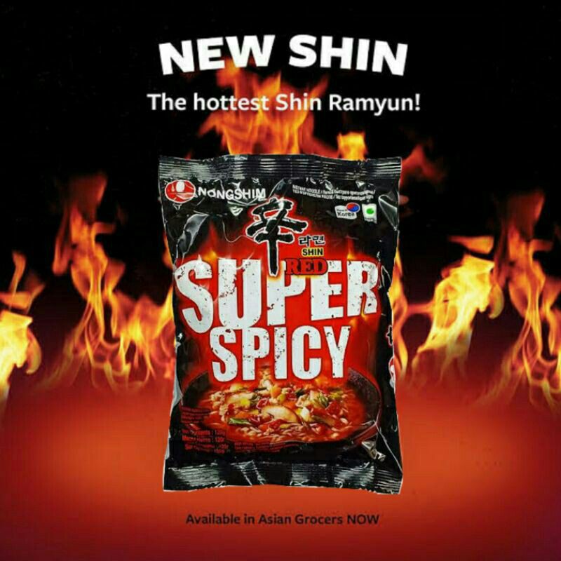 

Nongshim Shin Red Spicy - Mi Instant Rasa Pedas 120gr