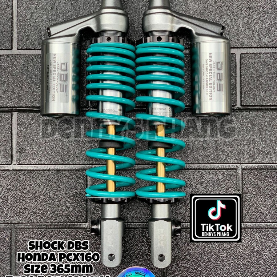 Shockbreker Shock Breker Shokbreaker Shok breaker Tabung DBS 711 Special Gold Edition 365mm Pcx 160 Dan ADV