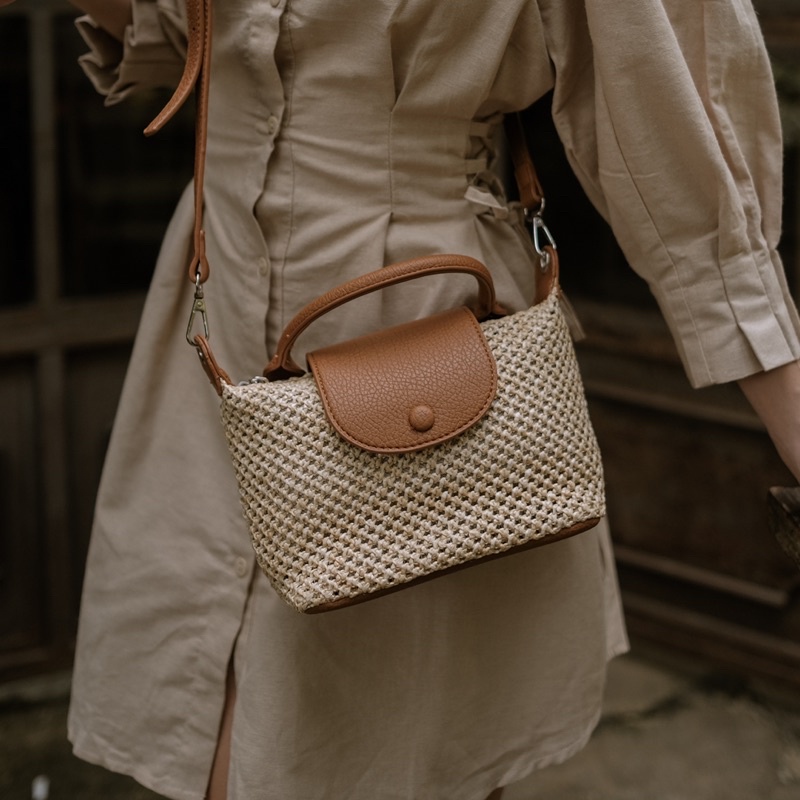 KOOZEE - OZIE WOVEN PETITE BAG - TAS SELEMPANG WANITA