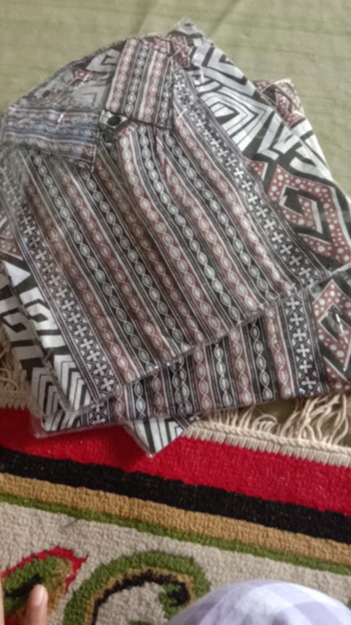 New Arrival Distro Batik Pria Bordir Sogan Hrb026 Batikaf Notoarto Batik Ipnu-ippnu Hem Pria Bel