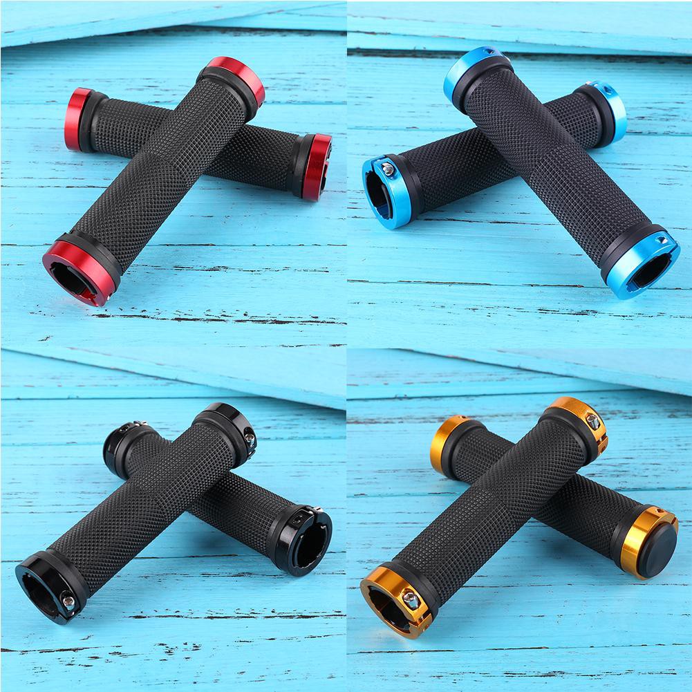 MOJITO 1pair Bike Handlebar Grips MTB Road Cycling Skid-Proof Grips Anti-Skid Plastic Bicycle Handlebar