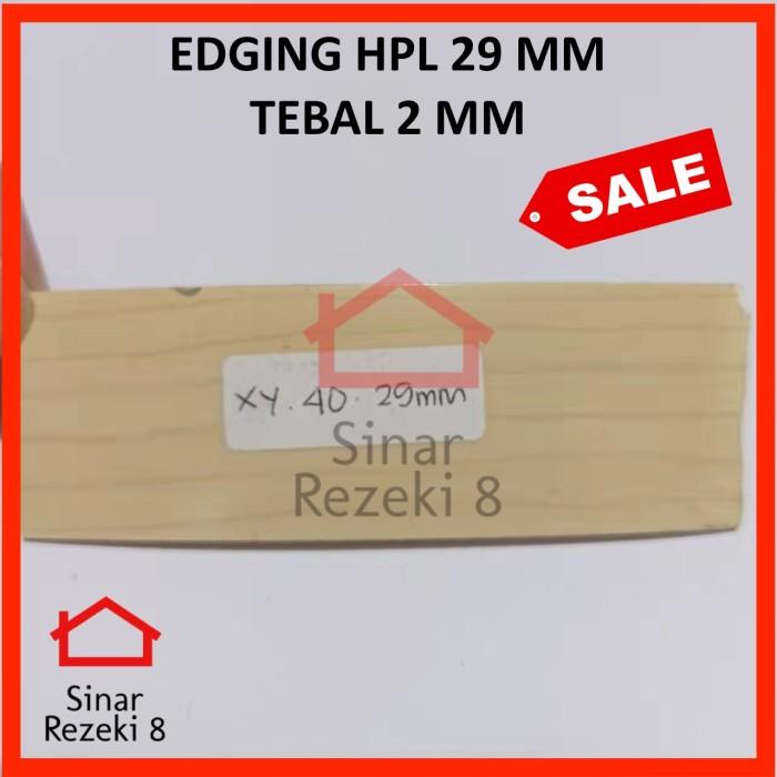 

Edging HPL XY 40 29 mm x 2 mm / Coklat Serat Urat Kayu Wood taco PVC Kualitas Terjamin