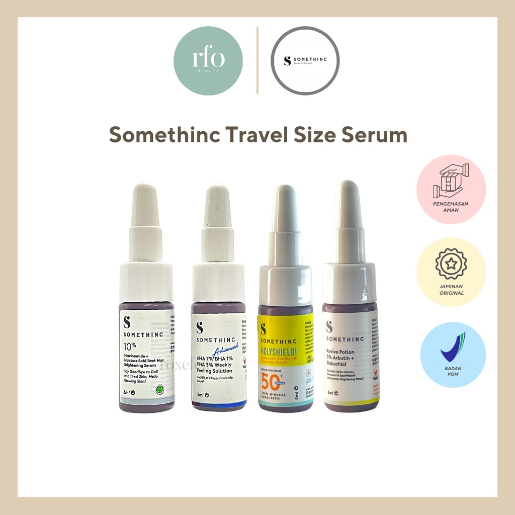 Somethinc Mini Serum Travel Size (Aha bha weekly - Niacinamide Sabi 10%)