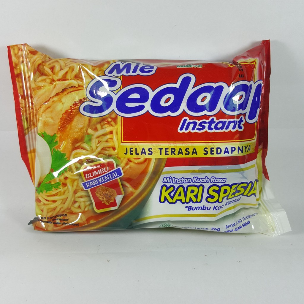 Jual Mie Sedaap Kari Kental Spesial 76gr Shopee Indonesia