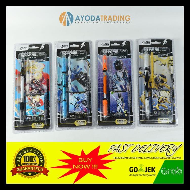 

BEST SELLER SPINNING PEN LED ZHIGAO V19 - PUTIH