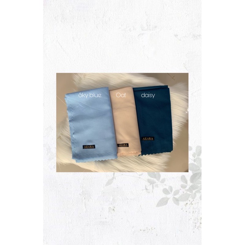 Hijab segi empat Oscara lasercut Azara-5