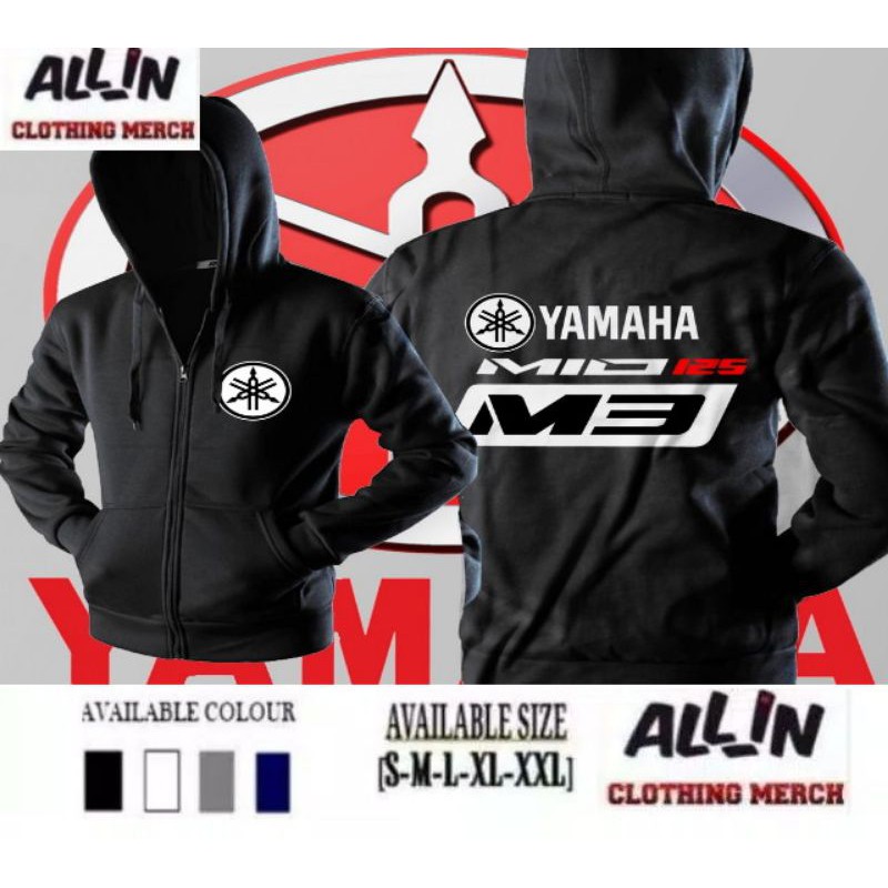 JAKET YAMAHA MIO 125 M3 LOGO YAMAHA KUALITAS DISTRO