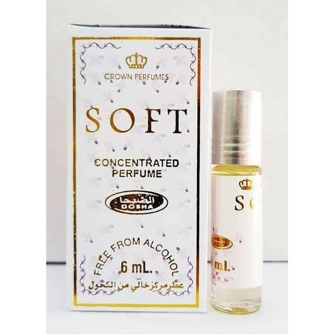 parfum dobha soft 6ml non alkohol original