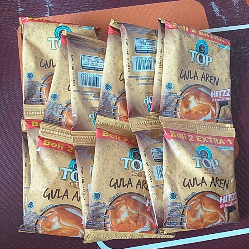 

TOP COFFEE GULA AREN (22GR×15 pcs)