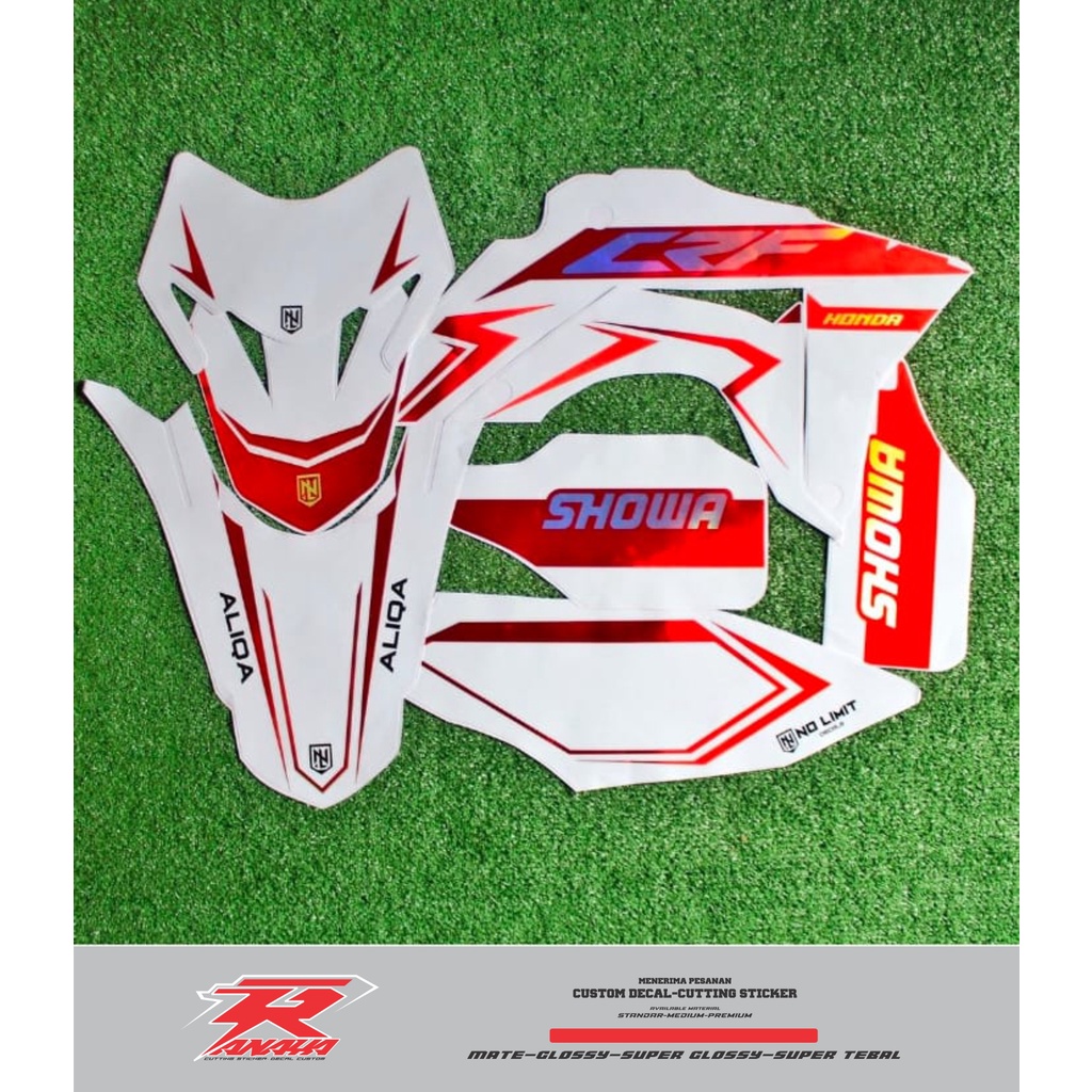STICKER DECAL CRF 150 / DECAL CRF 150 / DECAL CUSTOM CRF 150 / DECAL CRF TERMURAH-JAN04