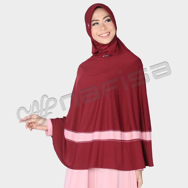 Jilbab Nafisa Naila/Kerudung Instan/Hijab syari/Berkualitas