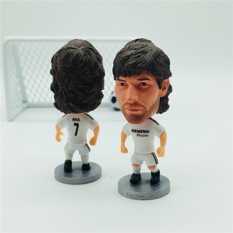 Soccerwe Soccer Action Figure  Raul Gonzalez Real Madrid