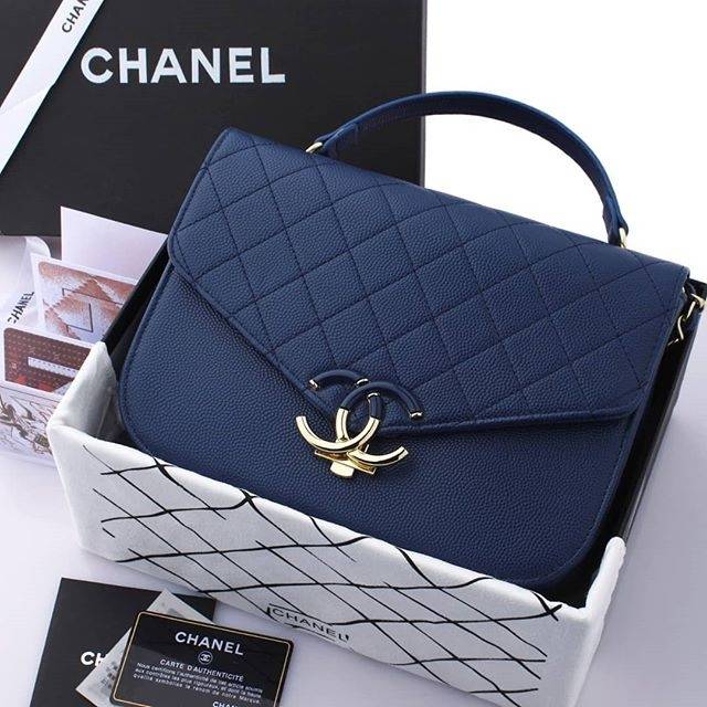 Chanel Flap CC Bag Caviar 9811