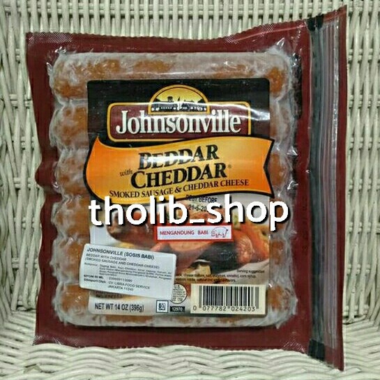 

sosis babi jhonsonville beddar cheddar 396 gr