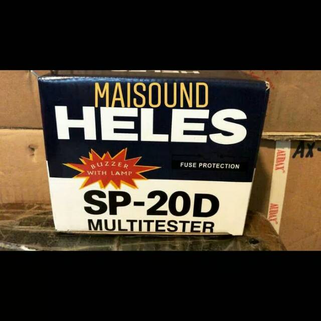 Multitester Heles SP-20D Fuse Protection Buzzer with Lamp sp20d