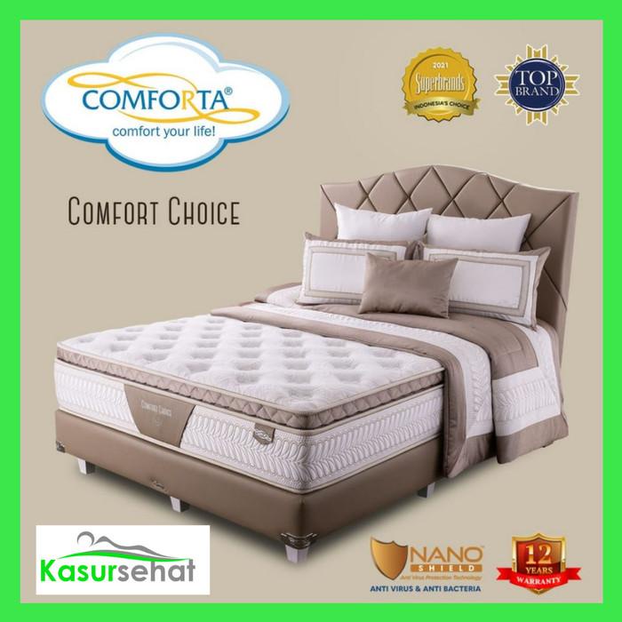 Comforta Kasur Springbed Comfort Choice - Full Set - 160x200