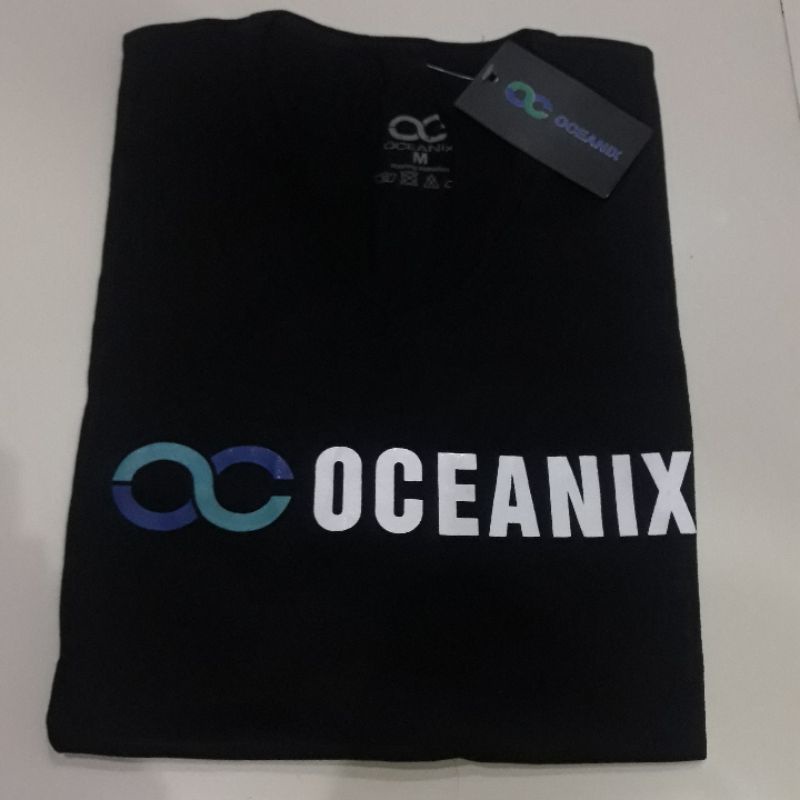 Kaos bahan Cotton sablon OCEANIX