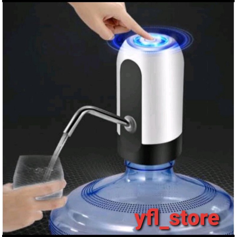 0SE7EN GALON PUMP ELEKTRIK WIRELESS OTOMATIS POMPA GALON CHARGE