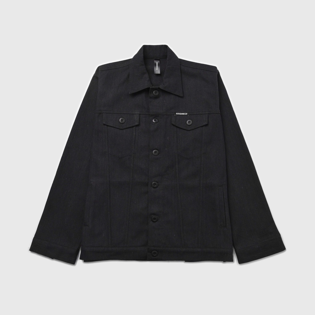 Roughneck TJ011 Black Renegade Trucker Jacket