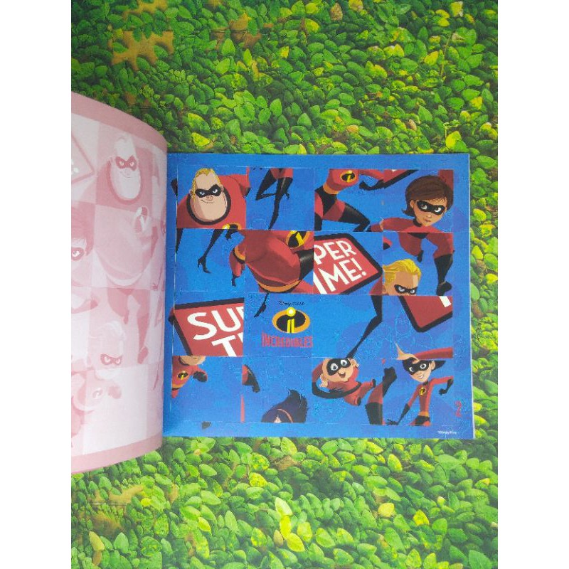 Buku Incredibles 2 - Super Team - Sticker Creative