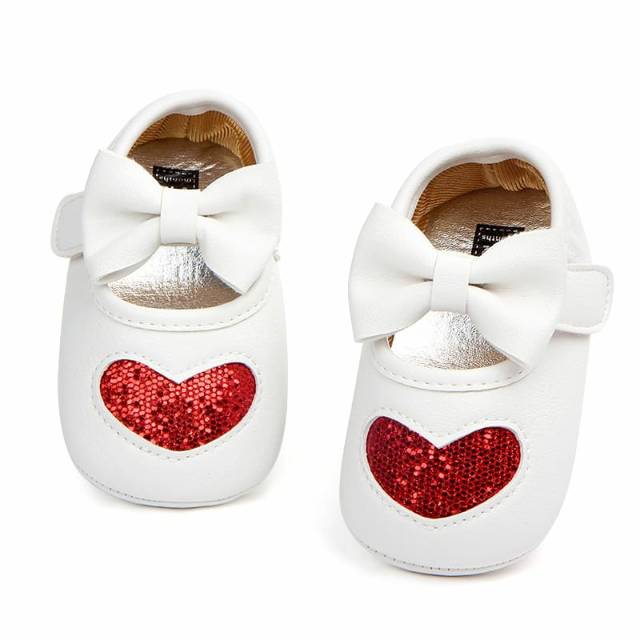 Prewalker Heart Ribbon/ Sepatu anak perempuan