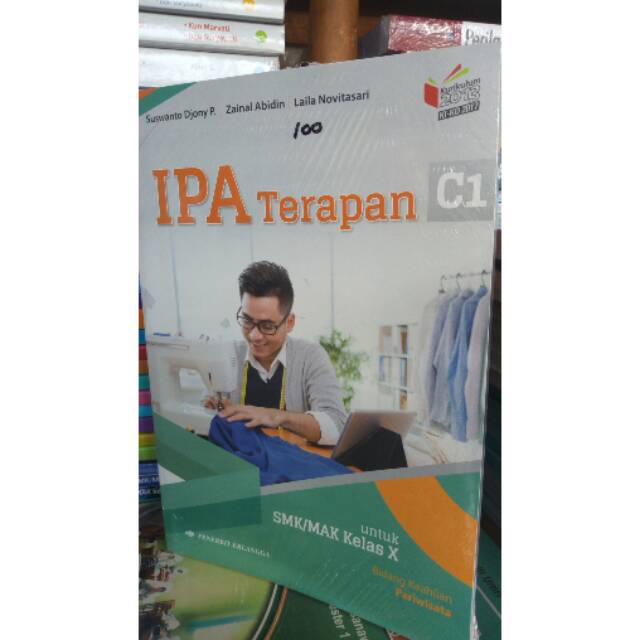 Ipa terapan keahlian pariwisata kelas 1 smk/mak (x) penerbit erlangga kurikulum 13 revisi KI-KD