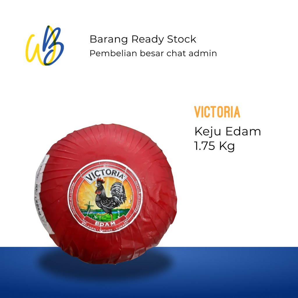 

Edam Keju Victoria Bulat 1.75 Kg