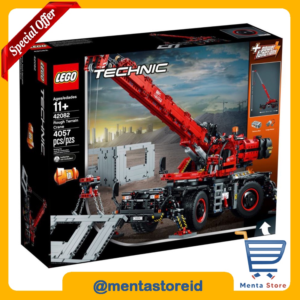 LEGO 42082 TECHNIC Rough Terrain Crane