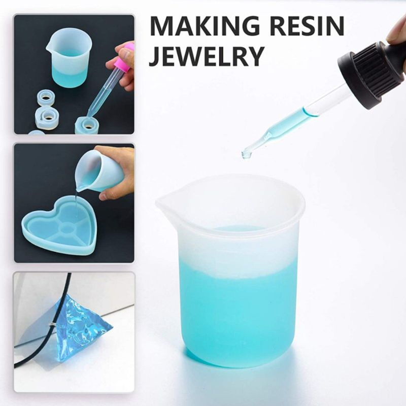 SIY  1 Set Crystal Epoxy Resin Mold Pendulum Casting Silicone Mould Handmade DIY Crafts Earring  Pendant Jewelry Making Tools