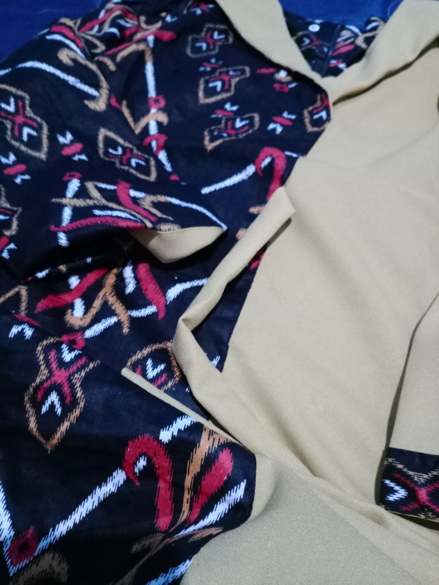 Batik Wanita Atasan Batik Dolby Dolbi Dobby Doby Tenun Sutra Tulis  Halus Katun Atbm