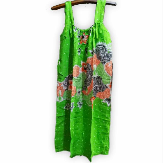 Daster batik ucansee lekbong tanpa lengan bulan madu kencana ayu oleh oleh jogja solo Pekalongan