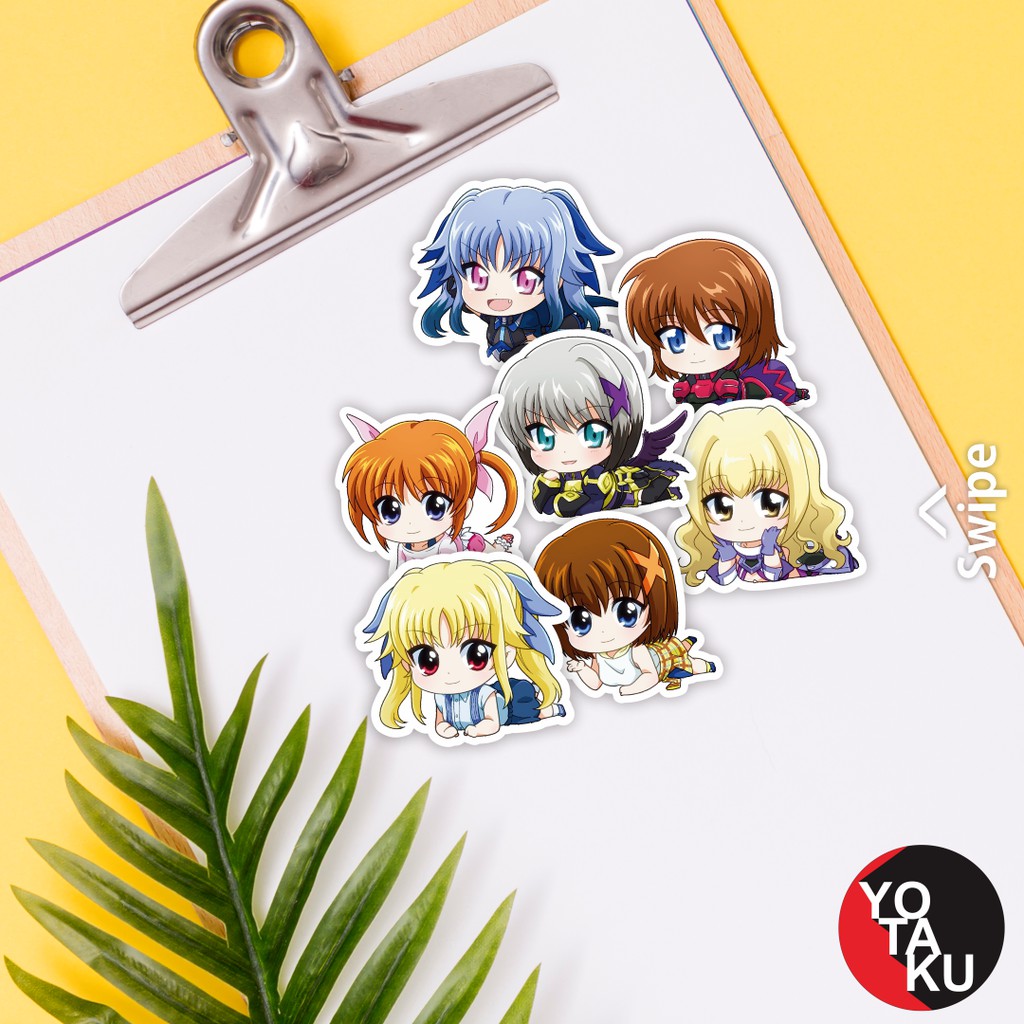 

Stiker Sticker Anime Magical Girl Lyrical Nanoha Detonation SA421