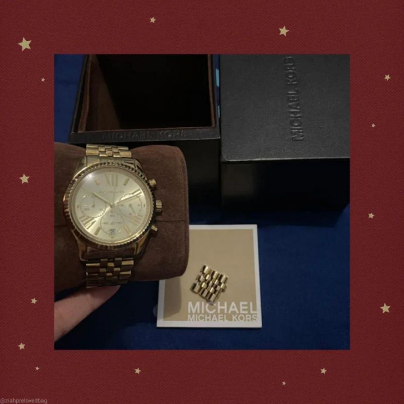 PRELOVED JAM TANGAN MK WATCH ORIGINAL AUTHENTIC