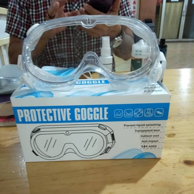 Kacamata Google safety bisa untuk mengunakan kacamata Minus