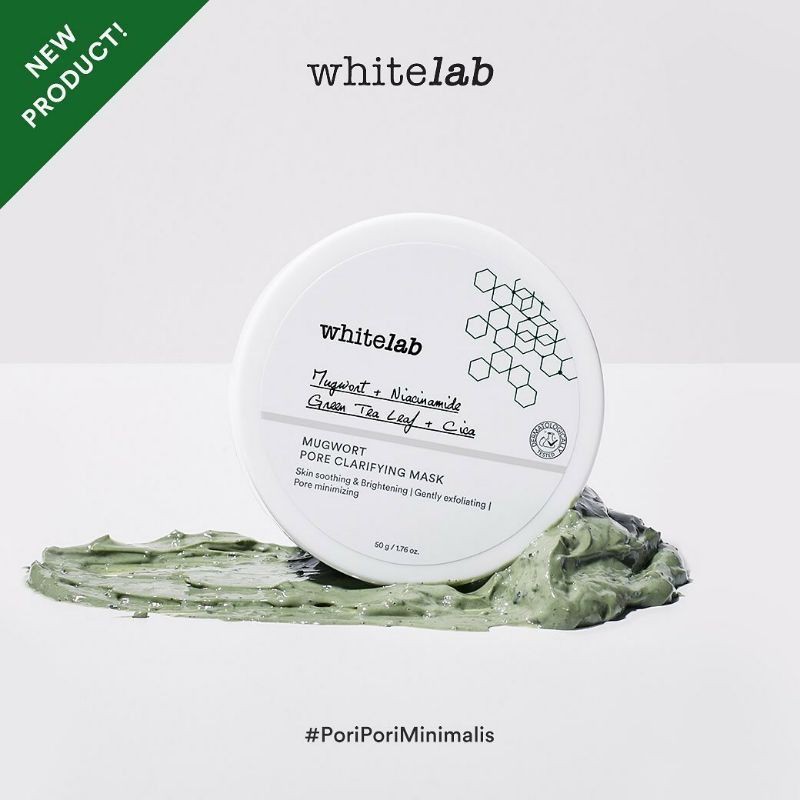 Whitelab Mugwort Pore Clarifying Mask/Masker Whitelab