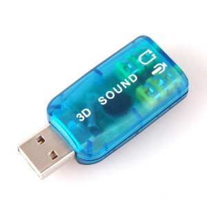 USB 2.0 External Sound Card Audio 5.1 External Adapter